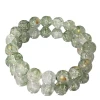 New Chinese-style green field glass bracelet, string, beaded, couple and best friend light luxury design, fresh green tea as a gift for your girlfriend Item Picture